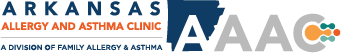 Arkansas Allergy and Asthma clinic logo horizontal